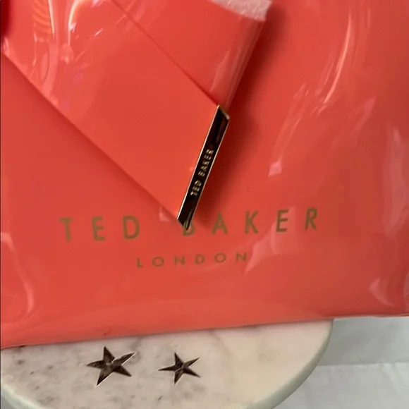 Ted Baker Pink Structured Tote Bag - Picture 2 of 7